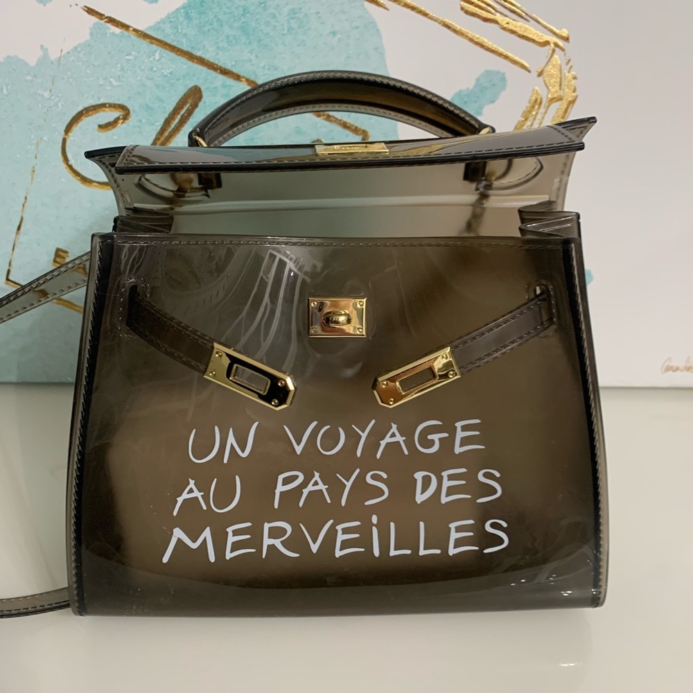 Black clear fashion handbag - Picture 7 of 7